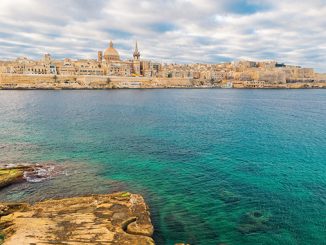 malta island city buildings