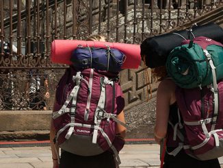 two backpackers