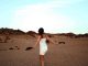 young woman desert tour